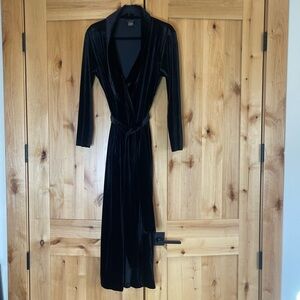 Natori full-length velvet robe